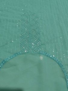 Sequin Work Suit Dress Material