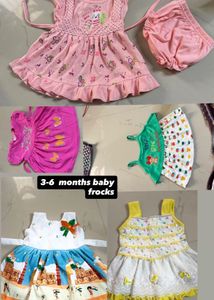 Baby Girl Frock Bundle (3-6 Months)