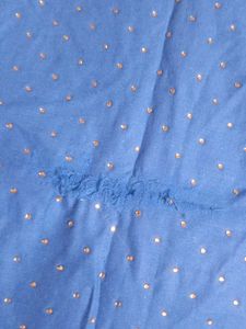 A Full Suit Stiched Drees ,Ready To Wear 🫧🌊🫐