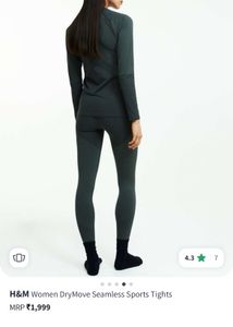 H&amp;M Seamless Sports Tights