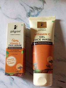 Pilgrim Vitamin C Facewash And Serum