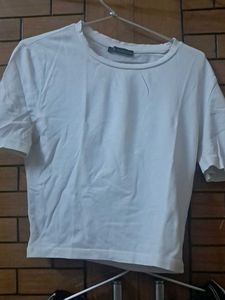 Pure Cotton  Zara  Top With Strachable   TROUSER