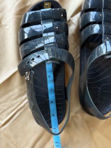 Black Crocs Gladiator Sandals