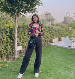 Floral Crop Top