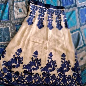 Elegant Embroidered Skirt