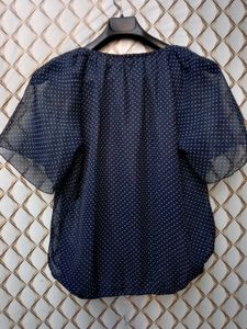 New With Tag Korean Asthetic Cute Bow Top
