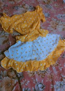 Cute Yellow Kids Dress