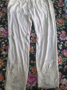 White Leggings Good Condition