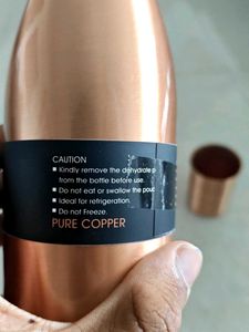 copper bottle &amp; Two Glass