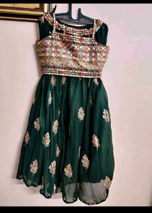 Elegant Green Lehenga Choli