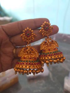 Gorgeous matt finish Jhumka Earrings
