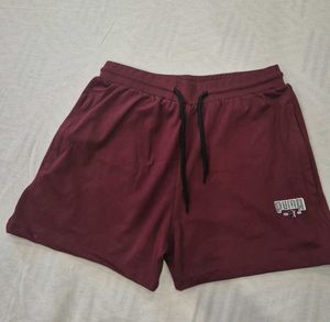 Puma Maroon Shorts
