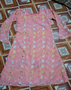 A Line Multicolour Frock 🩷