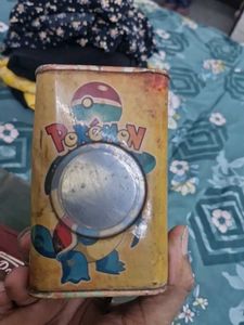 Vintage 1996 Pokemon Tin bank