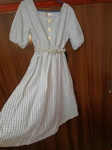 Beautyful Dress In Sky Blue Colour For Women