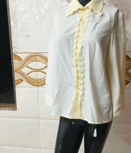 Lace Trimmed Shirt Pintrest Inspire ❤️