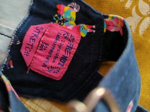 Cute Girl&#39;s Denim Overalls