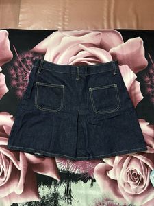 Denim Mini Skirt