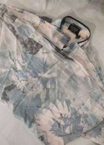 Abstract Print Short Sleeve Shirt