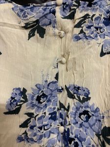Floral Print Dress asymmetrical