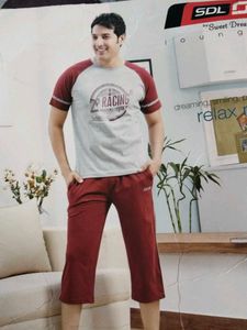 Men's Black Lounge Set
