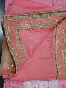 Heavy Net Chiffon Saree + blouse