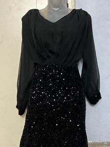 Pintrest Sparkly Black Party Dress