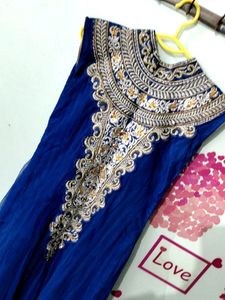 Ethnic Gown With Dupatta