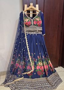 Pretty Embroidered Floral Lehenga Choli