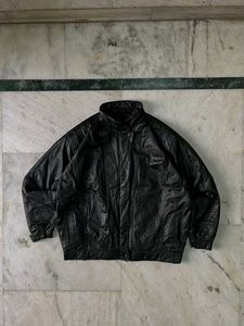 Vintage Old Money Leather Jacket