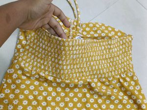 Off shoulder Mini Dress ( Midi )