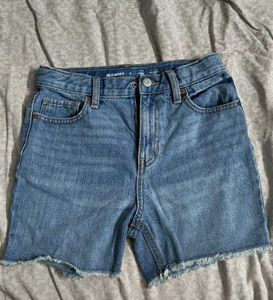 Denim Shorts Blue Navy