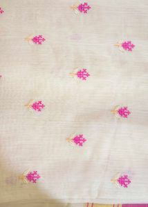Floral Embroidered Fabric