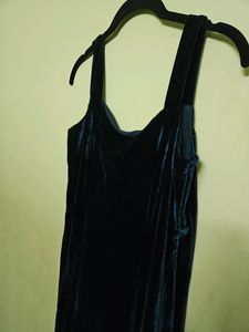 CODE VELVET MAXI DRESS