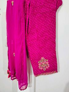 Beautiful Pink Kurta Set