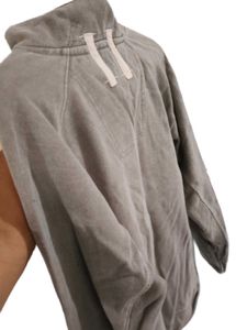 Vintage Gray Pullover Sweatshirt