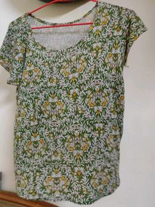Floral Print Soft Top
