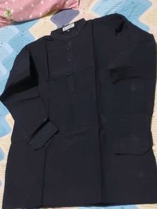 Elegant Black Kurta