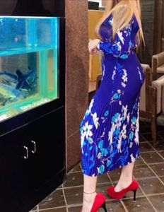 The Blue A Line Dress!