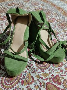 Green Classy Heels