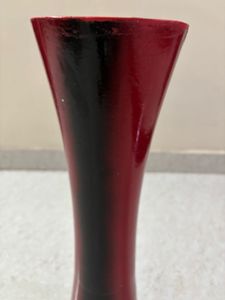 Black &amp; Red Big Vase