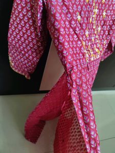 Global Desi Kurta Rani Pink Kurt