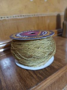 Pack of 1 Embroidery Metallic Golden Zari Roll