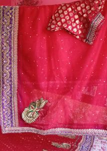 Beautiful RED and PURPLE Lehnga