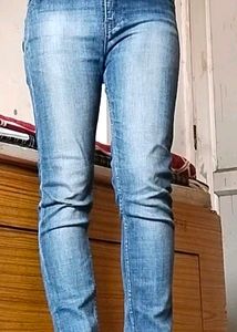 Skinny Blue Jeans