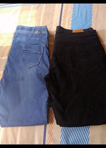 Combo Denim Jeans Pant