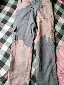 Dyed Denim Pant