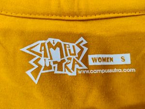 Yellow Hoodie like top - Casual Comfort