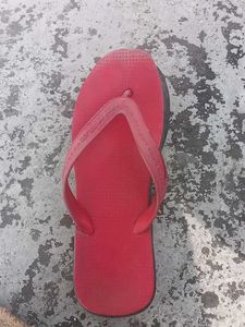 Red Flip-Flops - Casual Comfort