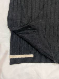 Stylish Black Knit Dress